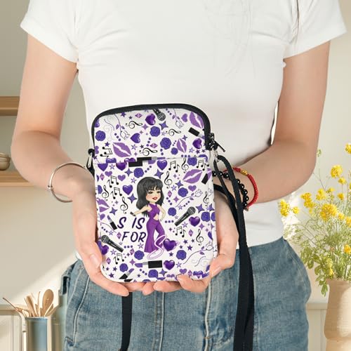 G2TUP Singer Crossbody Bag Latin Song Album Fans Gift S Is For Shoulder Bag Music Spanish Singer Lyric Merchandise4
