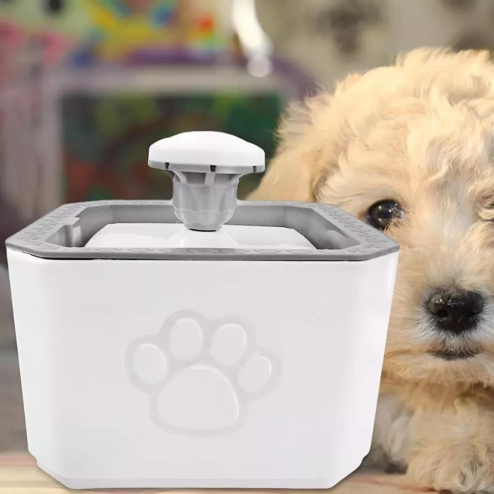 RIGJAK Dog Cat Water Fountain | Cat Drinking Fountain Automatic Water Dispenser | 2.5L Electric Automatic Smart Pet Dog Cat Drinking Water Dispenser (B0D7ZTTWHR) Amazon Price History, Amazon Price Tracker