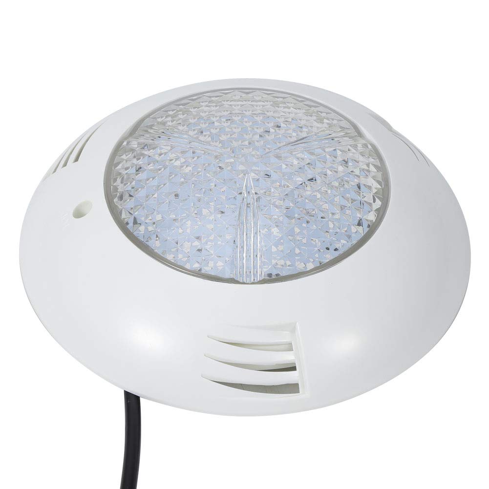 Lumière sous-marine LED RVB IP68 ÉCLAIRAGE DE PISCINE IMPERMÉABLE Tension sûre Installation facile pour les raccords de piscine standard (RVB)