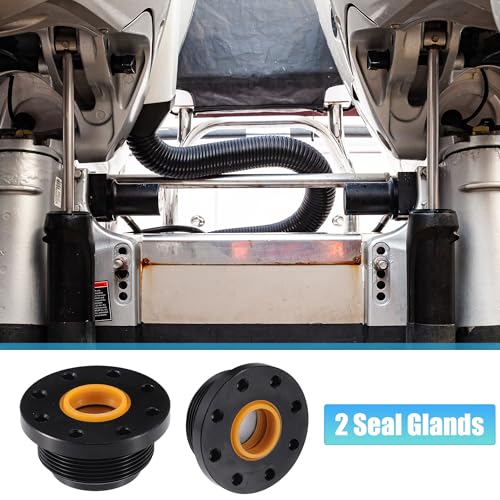 Image of uxcell 1 Set Front Mount Steering Cylinder Seals with Wrench for HC5340 HC5341 HC5342 HC5343 HC5344 HC5345 HC5346