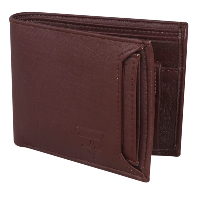 jnd Men's RFID Protected Black Artificial Leather Wallet for Men|6 Card Slots| 1 Coin Pocket|2 Hidden Compartment|2 Currency Slots|1 ID Slot|Easy Access Card.-picture-45