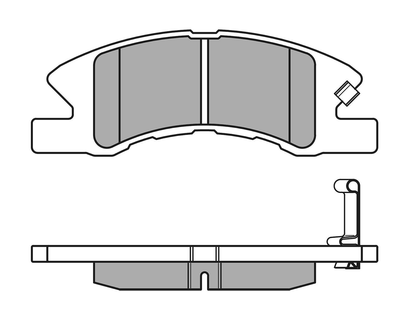 Meyle 025 242 2914/W zestaw klocków hamulcowych, hamulec tarczowy