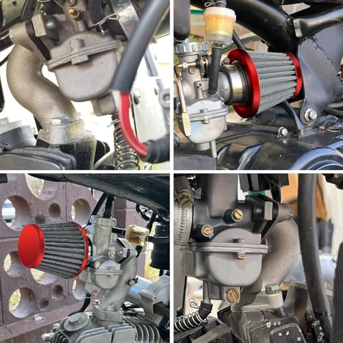 Image of FVRITO PZ20 Carburetor Thumb Throttle Kit Compatible with Tao tao Coolster 125cc 110cc Chinese ATV Quad 4 Wheeler 50cc 70cc 90cc 4 Stroke Engine Kazuma Baja SunL Roketa Vitacci Loncin Lifan Parts