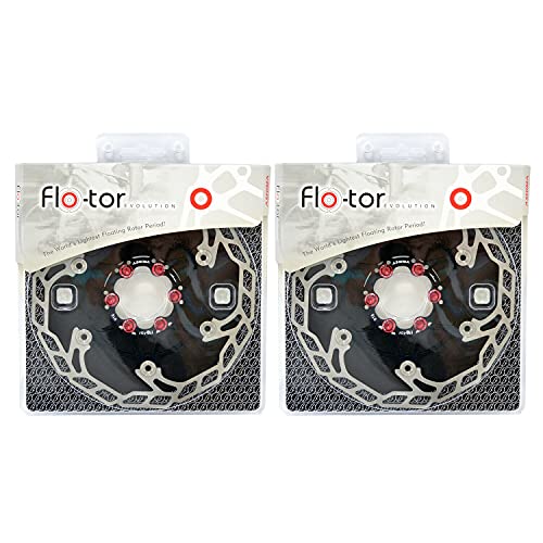 Disc Flotor Rotor 160mm ASHIMA-LTD Flo-Tor ARF-3 freins 6 trous noir x2