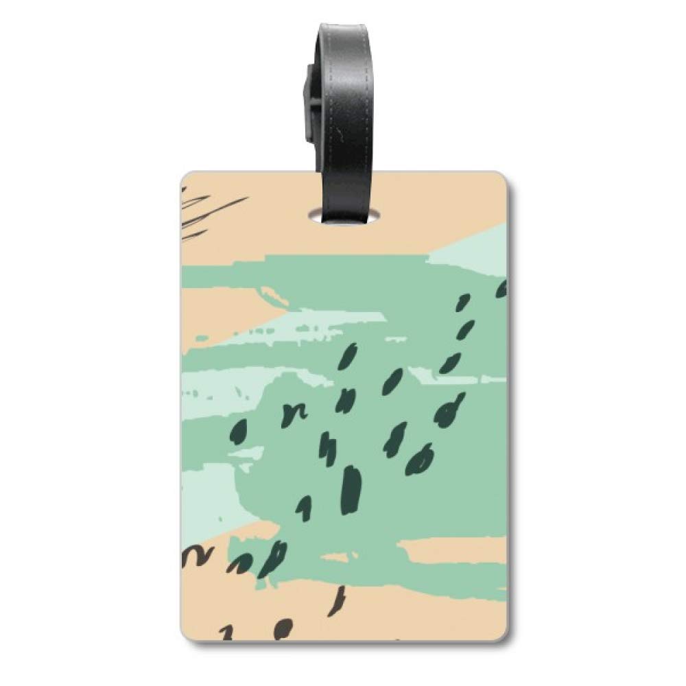 Étiquette d'identification pour valise Scatter au design végétal résistant - 5