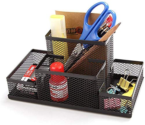 Perfect Life Ideas Mesh Home Office Desk Organizer Stationery Storage Office Supplies Gift 4 Compartments Paper Pencil Pen Holder Perfect Life Ideas Mesh Home Office Desk Organizer Stationery Storage Office Supplies Gift 4 Compartments Paper Pencil Pen Holder