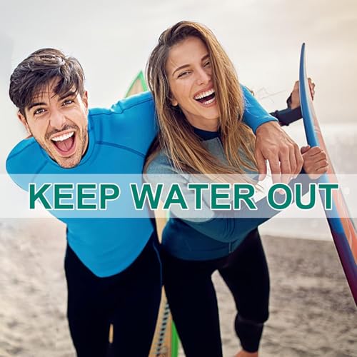 Image of Swimming Ear Plugs & Nose Clip Set Silicone EarPlugs For Men & Women For Ear Protection From Water EarPlug & Nose Clip For Swim Kit For Training Earbuds for Swimming
