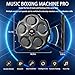 PEMEME Music Boxing Machine, 2024 Smart Bluetooth Interactive Wall-Mounted Punching Trainer with Gloves, Home Workout & Agility Training Equipment for Kids and Adults