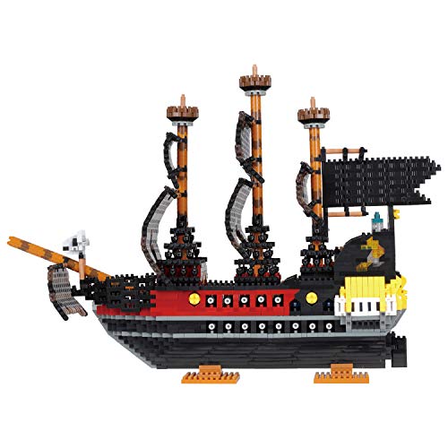 nanoblock - Pirate DX, Pirates, Advanced Hobby Series Building Kit, NAN22004 – Bild 6
