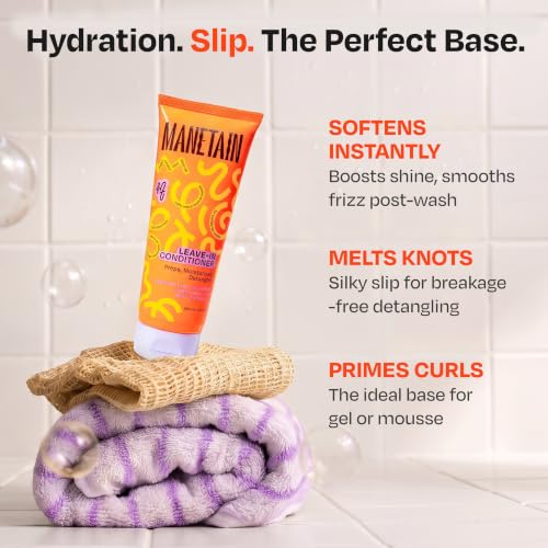 Manetain Leave In Conditioner 100ml for Curly Hair - Image 4
