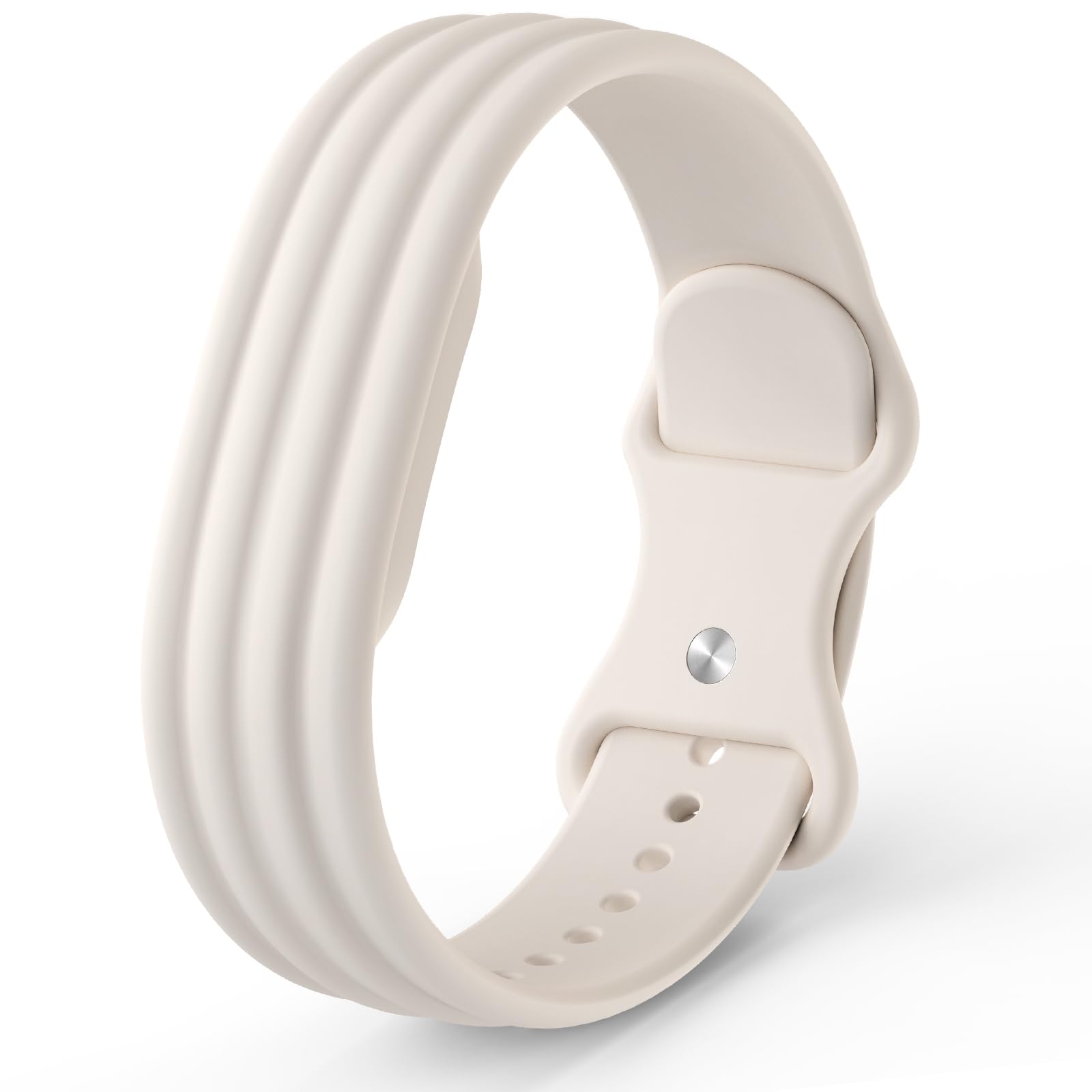 Higgs Silikon Sport Armband für Google Fitbit Air Band für Damen Herren | Weiches Wasserfest Atmungsaktives Verstellbar Ersatzarmband Strap für Schwimmen Wandern Radfahren Yoga Freizeit Arbeit