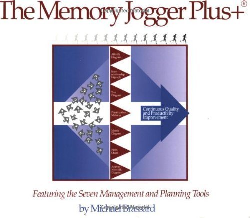The Memory Jogger Plus + Featuring the Seven Management and Planning Tools 1st edition by Brassard, Michael, Brassard (1996) Spiral-bound