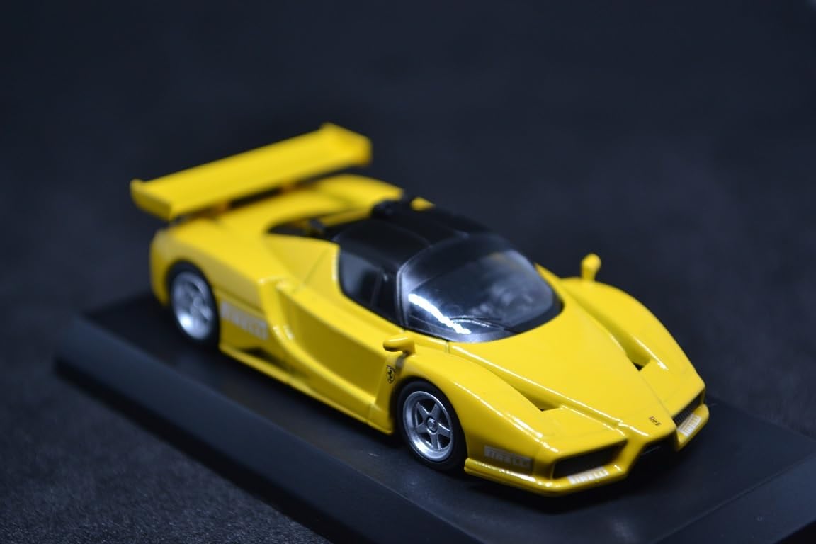 Amazon | 京商 1/64 Ferrari Enzo GT Concept YELLOW KYOSHO コンビニ