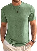 Material: This t-shirt is made of lightweight stretch fabric which ensures a comfortable fit, not easy to fade or deform, breathable and skin-friendly, and keeps you cool and comfortable all day long. Features: This casual t-shirt has a crew neck, sh...