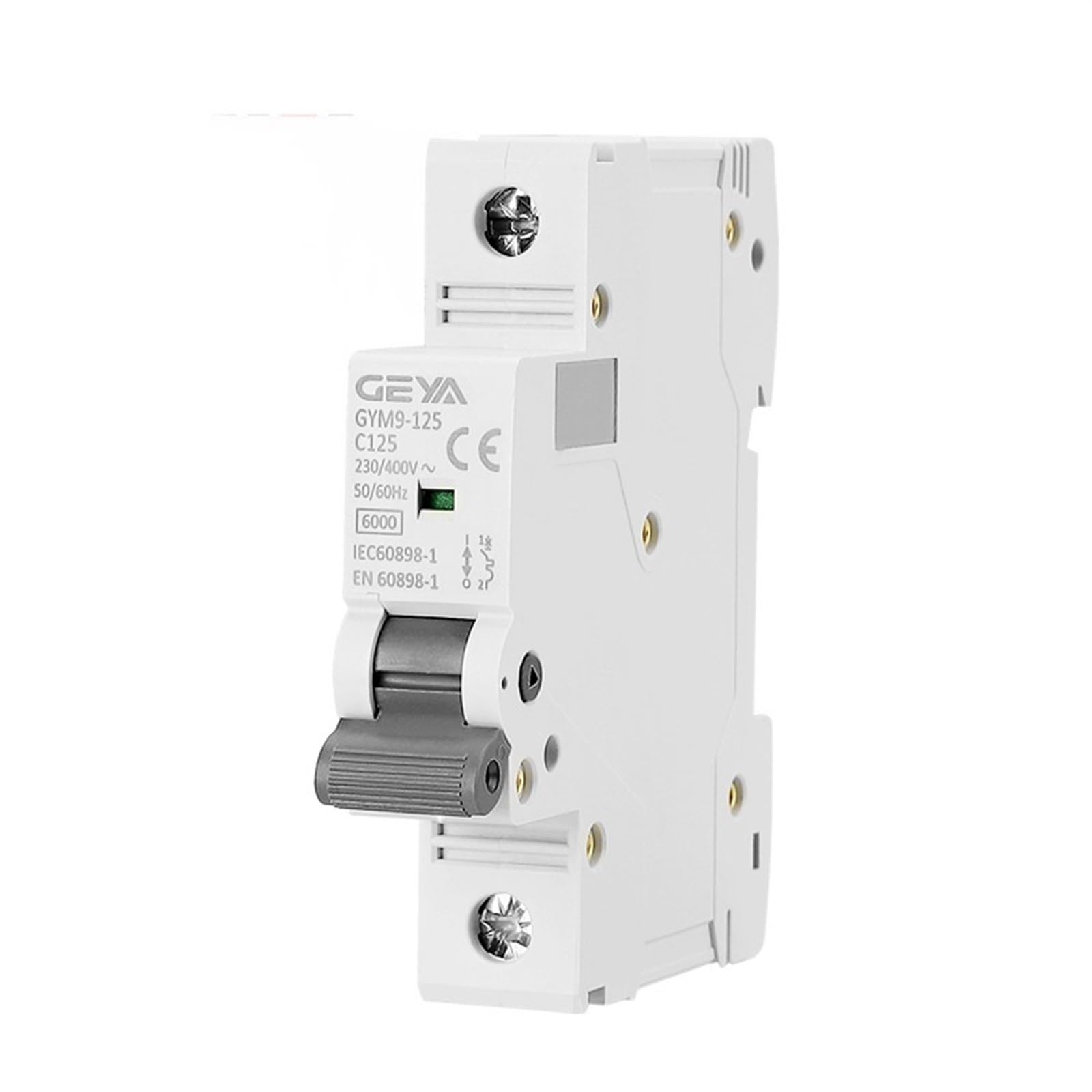 AVSBBYEPS GYM9-125 Mini Circuit Breaker Ture Cureent of 80A 100A 125A 1Pole Width 17.8mm 230/400V 6KA