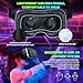 2025 Upgraded VR Headset for Smartphones with Bluetooth Controller | 7-inch HD Aspheric Lens | Adjustable Focus & Eye Width | Cool Ventilation Design | for iPhone 15 Pro/Android 4.7-7 inch