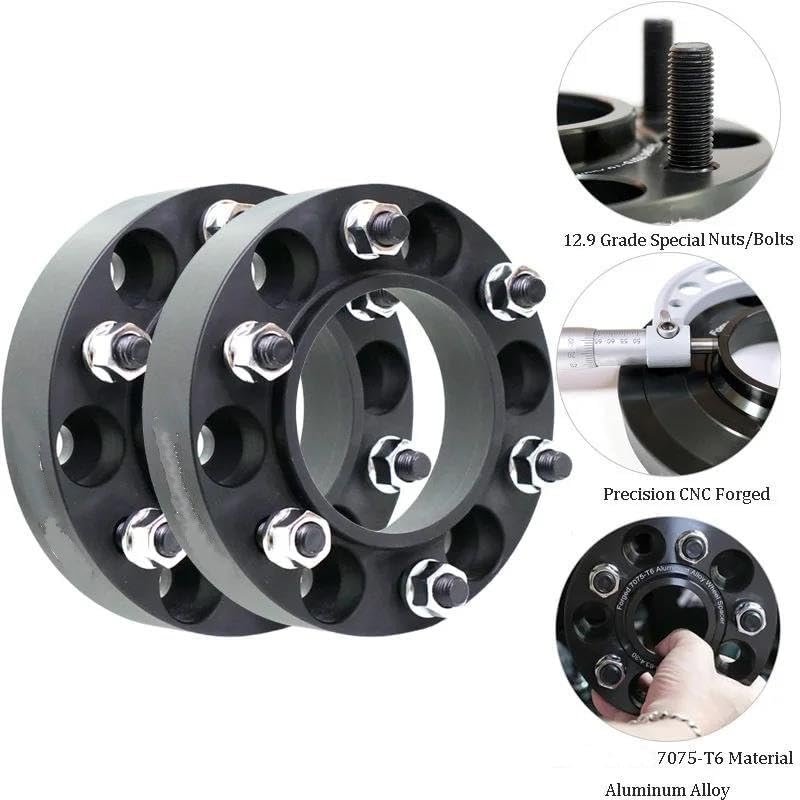 ホイールスペーサー ハブリング 2PCS PCD 6x139.7 ハブセントリック 110MM 108MM 車用ホイールスペーサーア