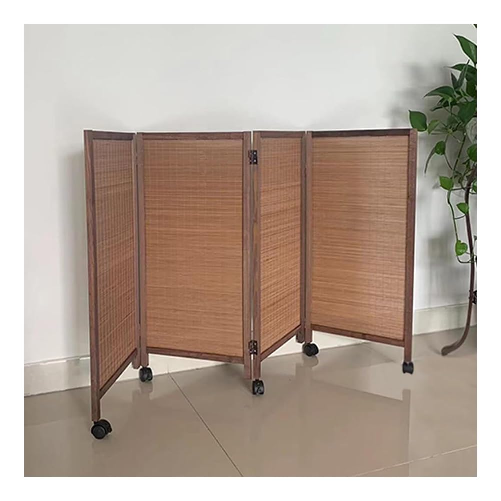 Séparateur de pièce pliable 6 panneaux pour diviser une chambre partagée sans percer de mur