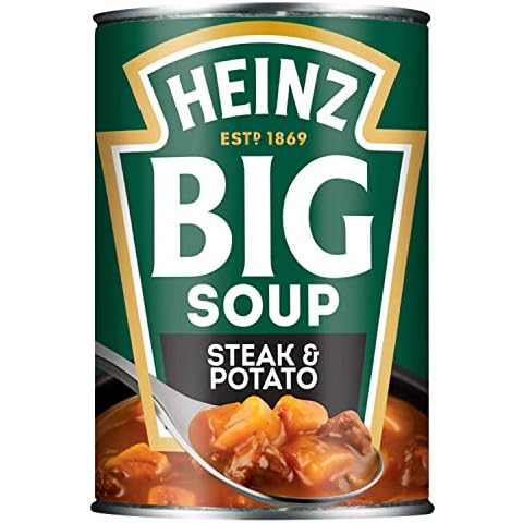 Heinz Steak & Potato Big Soup, 400g Cover