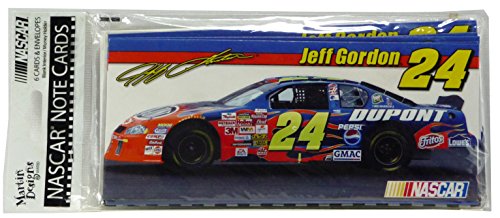 NASCAR Jeff Gordon #24 Note Cards & Envelopes