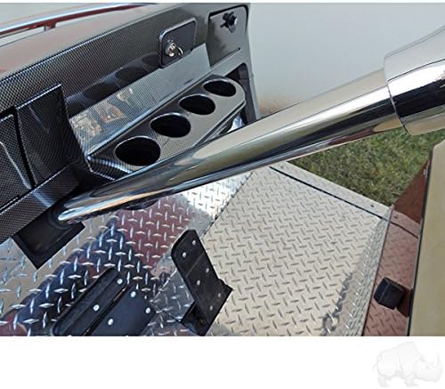 Revenge Golf Cart Parts & Accessories EZGO TXT 2001+ Golf Cart Stainless Steel Steering Column Cover