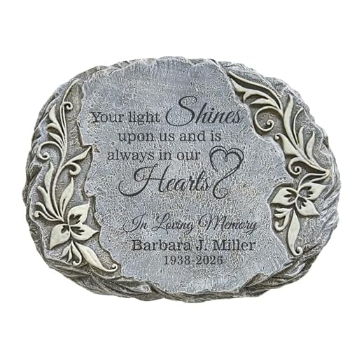 Glow-in-the-Dark Sympathy Garden Stone