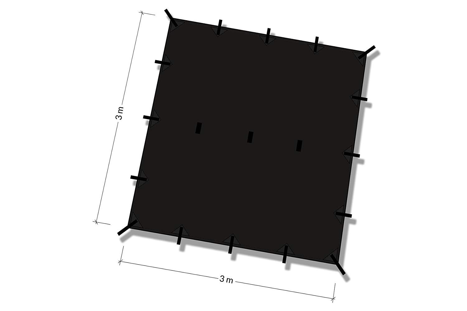 Amazon | DD Hammocks DD Tarp タープ 3x3 [英国メーカー直卸] 高破断