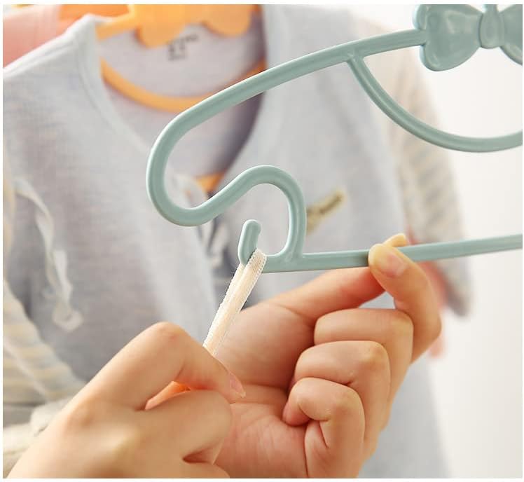 Baby Clothes Hanger for Jacket, Pant, Dress, Clothes, Coat,Hanger Drying Rack Display Kids Clothing (Set of 5) (Multicolour)(Standard)