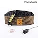InnovaGoods IG811815 Cinturón Vibratorio Extra Large X, Unisex Adulto, Negro/Naranja, Talla Única