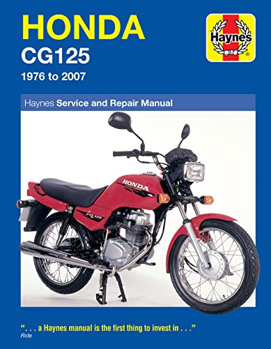Honda CG125 1976 - 2007: 1976 to 2007 (Haynes Service and Repair Manuals)