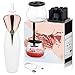 Produktbild Make-up Pinselreiniger & Trockner Maschine, SoonCat Elektrische Make-up Pinselreiniger Spinner USB Wiederaufladbare automatische Kosmetikpinsel Waschwerkzeuge mit 8 Gummikragen