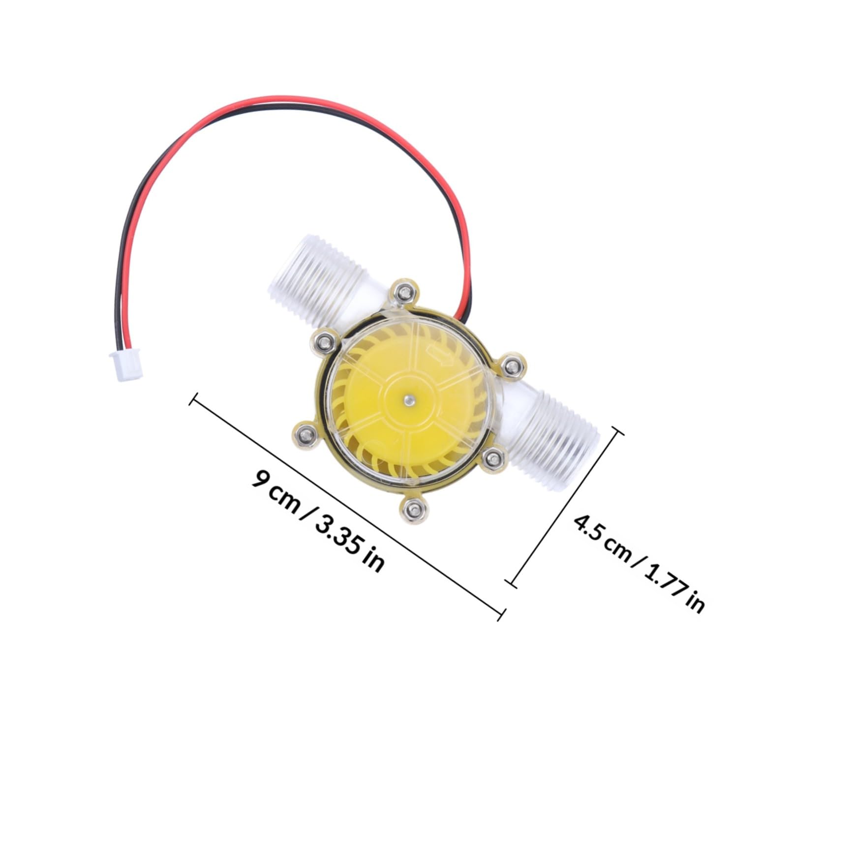 Generatore Idroelettrico Turbina Micro 12v Pvc Giallo