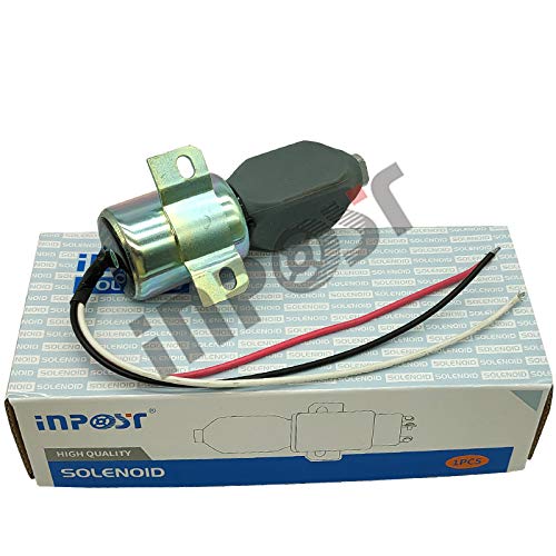 Solenoide de combustible para cortacésped Grasshopper 721D2 de 12V 4