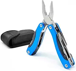 Alicate Canivete Suíço Multifuncional Inox – Ferramenta Completa para Reparos, Aventuras e Emergências