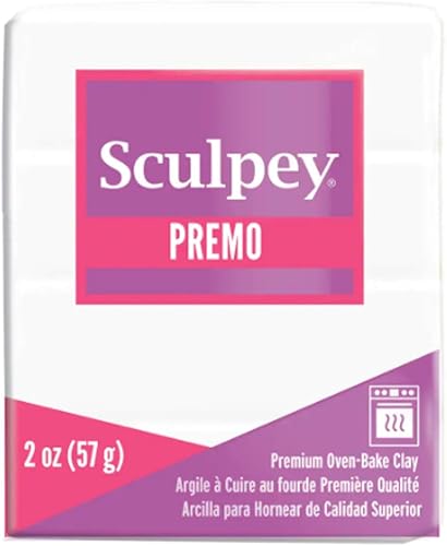 Premo Sculpey - Arcilla para horno (blanca)