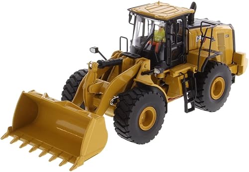 Miniatura 9 de Diecast Masters Cargador de ruedas Caterpillar 966 150  Camiones para gatos y equipos de construcción de la serie High Line  Modelo a escala 150