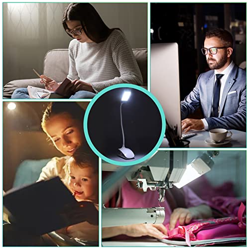 Lampe de lecture à clip anti-fatigue oculaire pour bureau et lit - 6