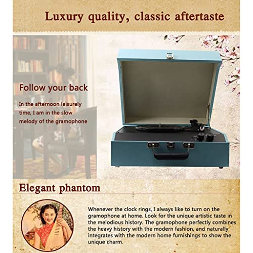 Wooden Retro Portable Gramophone Vinyl Record Player Creative Antique Bluetooth Phonograph Audio Turntable Music Box… - Les Beatles, Paul McCartney, John Lennon, RIngo Starr, George Harrison Wooden Retro Portable Gramophone Vinyl Record Player Creative Antique Bluetooth Phonograph Audio Turntable Music Box… – Image 4