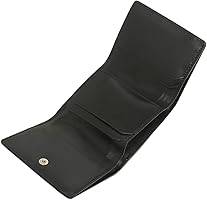 Amazon | [アーペーセー] 三つ折り財布 コンパクト財布 ブラック