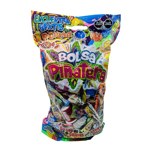 Bolsa piñatera assorted candy and cookies 3 lb miniatura 3