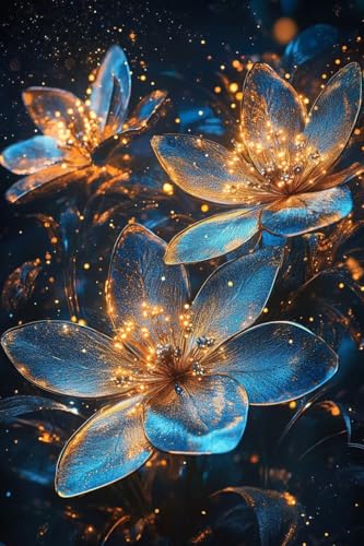 Kit peinture diamant strass floral : offrez un projet créatif captivant aux passionnés de DIY