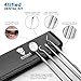 4tified Dental Tools Hygiene Kit 4 PCS French Stainless Steel Professional Teeth Cleaning Home Use Plaque Calculus Removal Tartar Scraper Scaler Fogless Mirror Dental Pick Vegan Leather case
