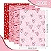 Whaline 60 Sheet Valentines Day Tissue Paper Love Heart Gift Wrapping Paper 13.8 x 19.7 Inch Assorted Red Pink Sweet Style Packing Paper for DIY Craft Gift Bags Wedding Birthday Party Decor