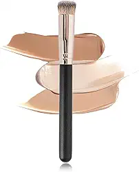 Pincéis de maquiagem, pincel de base, corretivo angular para maquiagem líquida, pincel de contorno sob os olhos, perfeito para misturar líquidos, pincel de base para iniciantes e entusiastas de
