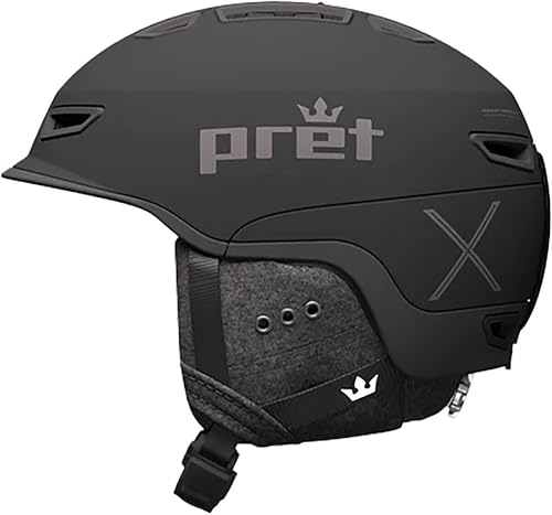 Pret Helmets Fury X MIPS - Casco negro, talla S
