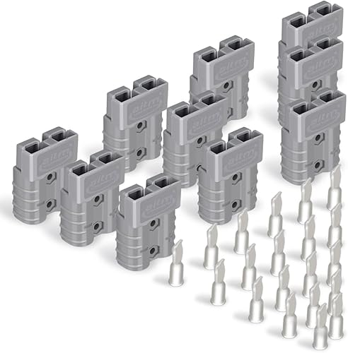 Dent-de-lion Conector de batería de 600 V 50 A 50 Amp Conector de enchufe de conexión rápida para coche, furgoneta, motocicleta, 10 unidades disponible en Yaxa Colombia