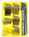 herramientas corte de pelo [Operación simple] Esta cortadora de cabello adopta un diseño ergonómico, diseño corporal aerodinámico, agarre cómodo, no es fácil de deslizar, fácil de operar, de modo que pueda mostrar las mejores condiciones en el trabajo, puede peinar y recortar fácilmente y naturalmente.