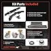A-Premium Engine Timing Chain Kit with Water Pump & Sprocket & Tensioner & Guide Compatible with Nissan Murano 2013, Maxima 2009-2014 & Infiniti G25 2011-2012, 2.5L 3.5L