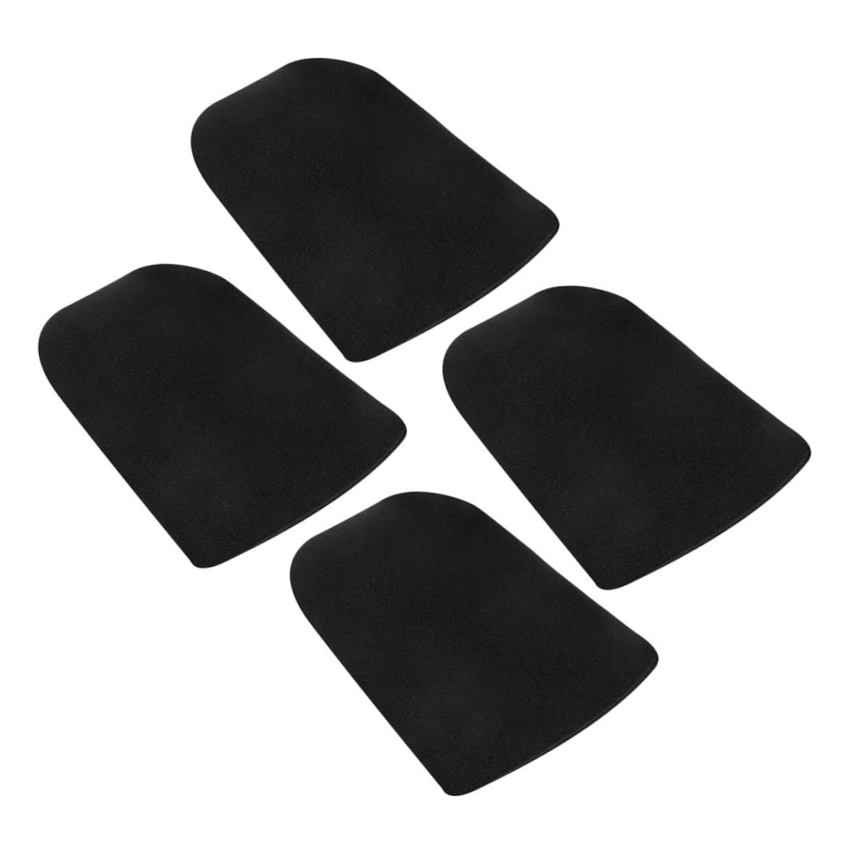 4piezas Fundas para Reposapiés de Silla de Ruedas para Personas Mayores Almohadillas Antideslizantes Suaves Protectoras para Reposapiés de Uso Diario