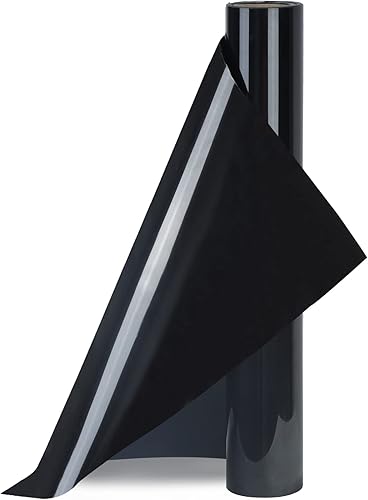 Miniatura 7 de HTVVETUR HTV Vinilo de transferencia de calor de 12 pulgadas x 13 pies, rollos de vinilo para planchar sobre camisetas, fácil de cortar y desmalezar